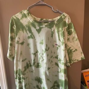 Tie-dye north face t-shirt